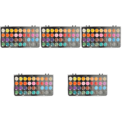5Ensembles Kit Portable Noir Avec Palette Mixage 2