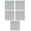 500Pièces Absorbe Gris Lin Pour Mixte 8