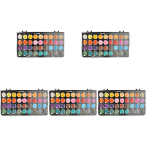 5Ensembles Kit Portable Noir Avec Palette Mixage 1
