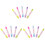 15Pièces Ongles Art Efface Vernis Durable Usage Professionnel 2