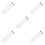 5Pairs Practical Maple Wood Drumsticks Blue Wool for Tongue Drum 7