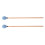 5Pairs Practical Maple Wood Drumsticks Blue Wool for Tongue Drum 3