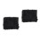 2Pièces Coussin Noir Épais Confortable Pour Animaux 6