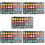 5Ensembles Kit Portable Noir Avec Palette Mixage 7