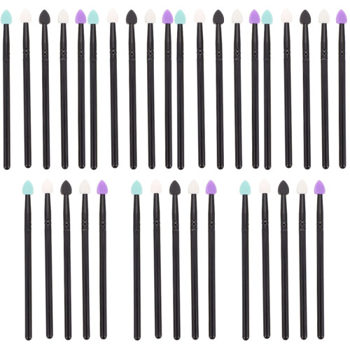 35Pièces Ensemble Pinceaux Cosmétiques Silicone Pour 2