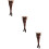 3Pièces Collants Élégants Café Femme Élastiques Durable Usage Varié 7