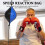 3Pièces Ensemble Réflexe Boxe PU Métal Améliore Réaction 7