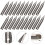60Pcs Fountain Pen Replacement Nibs Silver Metal Smooth Writing Tips 9