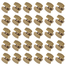 150Pcs Golden Magnetic Snap Buckles Iron Purse Closures for Everyday