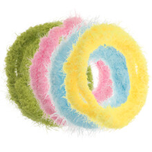12Pcs Bulk Craft Cleaners Woolen Yarn Flexible Chenille Stems for DIY