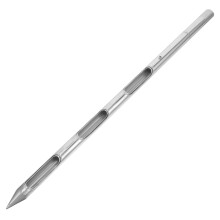3Pcs Durable Stainless Steel Soil Sampler Grain Powder Probe Silver