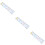 3Pièces Toise Décor Mural Assorties Suspendue Durable 9
