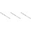 3Pcs Durable Stainless Steel Soil Sampler Grain Powder Probe Silver 6
