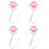 4Pièces Ruban Mètre Souple Usage Corps Couture 5