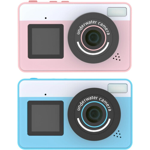 IP68 Digital Camera 48MP  Resolution Underwater Camera 10ft Depth Lightweight Action Camera Snorkeling Diving 1