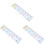 3Pièces Toise Décor Mural Assorties Suspendue Durable 4