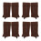 4Paires Couvre-Bottes Cuir Pour Costume Médiéval 9