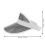2Pièces Visors Plage Plastique Chapeaux Protecteurs Uv 8