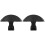 2Pcs Easy Install Motorcycle Backrest for Cycling with Sponge Cushion 3