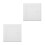 2Pièces Cache-Trou PVC Facile Installation Pour Mur Plafond 6
