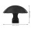 2Pcs Easy Install Motorcycle Backrest for Cycling with Sponge Cushion 8