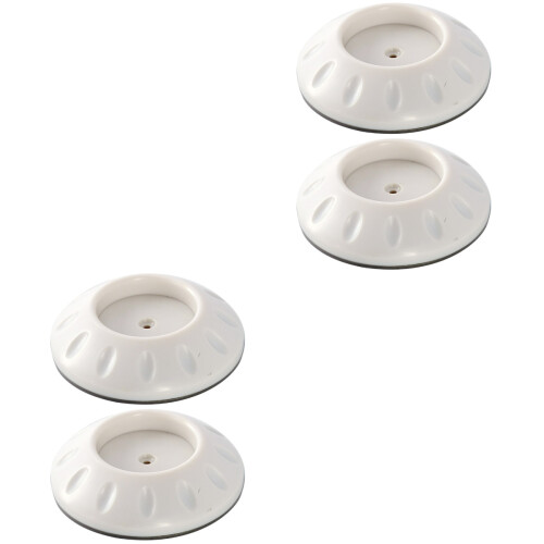 4Pcs Door Wall Protector White Wall Guard Pad for Safety Gate Home Use 2