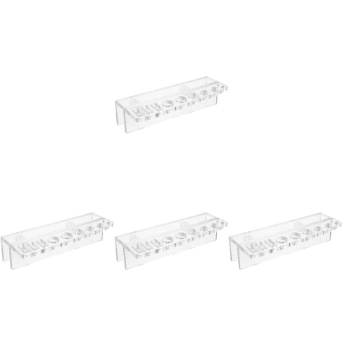4Pcs Compact Transparent Aquarium Tool Holder for Aquascaping Supplies 1