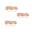 3Pièces Bloc De Percussion En Bois Pour Enfants Couleur Clair 4
