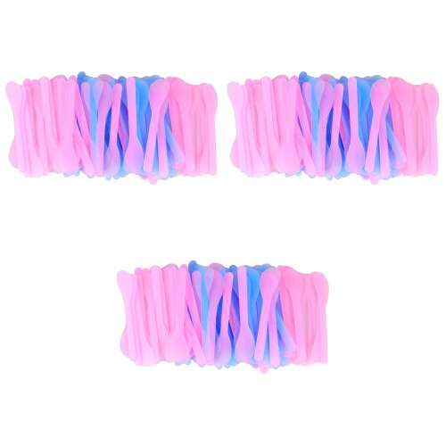 300Pièces Outils Spatules Blancs Pour Masques Cosmétiques 1
