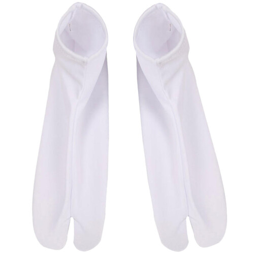2Paires Doigts Blanches Confortables Et Ajustables 1