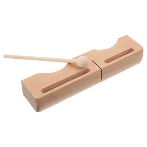3Pièces Bloc De Percussion En Bois Pour Enfants Couleur Clair 2