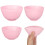 6Pièces Bols Esthétiques Roses En Silicone Pour Masques Et DIY 1