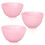6Pièces Bols Esthétiques Roses En Silicone Pour Masques Et DIY 6