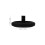 2Pcs Black Plastic Rubber Wheels for Trash Can Repairs 8