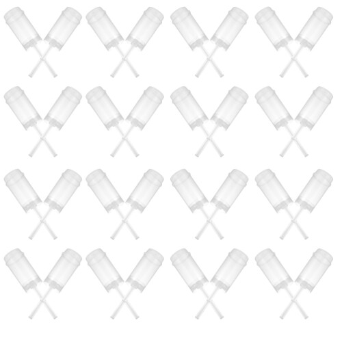 72Pièces Mini Coupelles Push-Up Claires Pour Mousses Pâtisseries 1