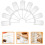 72Pièces Mini Coupelles Push-Up Claires Pour Mousses Pâtisseries 9