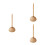 3Pièces Porte- Beige Facile À Assembler 8