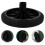 2Pcs Black Plastic Rubber Wheels for Trash Can Repairs 9