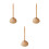 3Pièces Porte- Beige Facile À Assembler 5