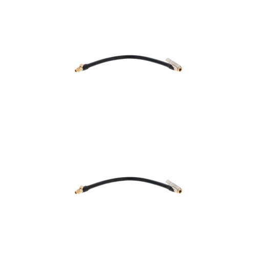 2Pièces Rallonge Auto Cuivre Caoutchouc Flexible Noir 2
