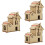 3Ensembles Jouets À Assembler En Bois Beige Pour Enfants 7