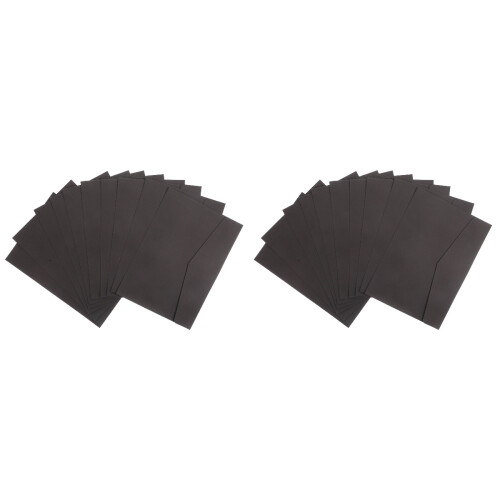 2Ensembles Compactes Noires Pour Fêtes, Cartes Et Lettres 1