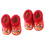 2Paires Chaussures Enfants Chaudes Bottines Brodées Confortables 4