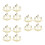 12Pièces Jouet Éducatif Bois Navigation Marine Kit Science DIY Beige 4