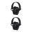 2Pièces Protège-Oreilles Bébé Noir ABS Réduction Pour Enfants 3