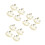 12Pièces Jouet Éducatif Bois Navigation Marine Kit Science DIY Beige 7