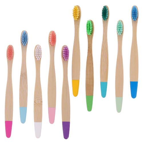 20Pièces Bambou Douces Enfants Pour Hygiène Bucco- 2