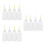 12Pièces Bouteilles Colle Précises Embout Aiguille Transparent Durable 10