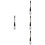 4Pièces Pinceaux Chinois Bois Poils Naturels Multicolores 8
