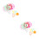 2Sets Kids Bubble Blower Wand Plastic Bubble Tool Assorted Colors 8
